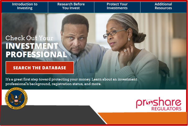 US SEC Unveils Public Service Announcement To Promote Background Checks ...
