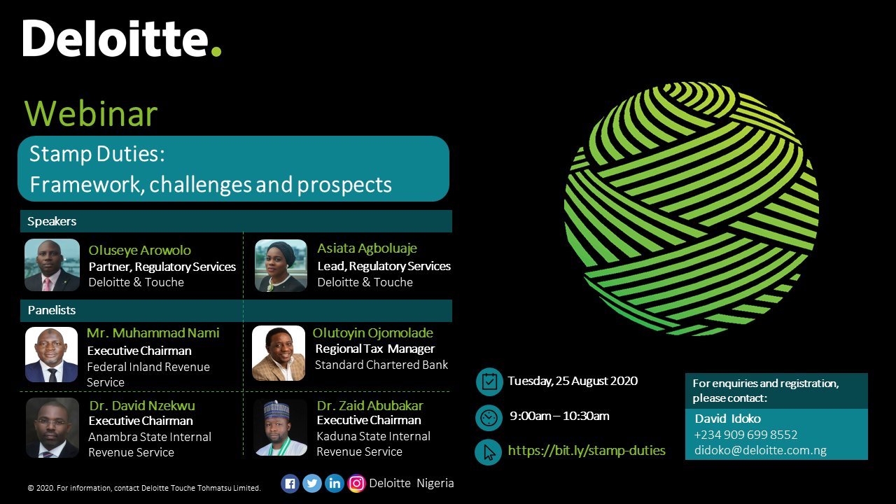 Deloitte Webinar - Proshare