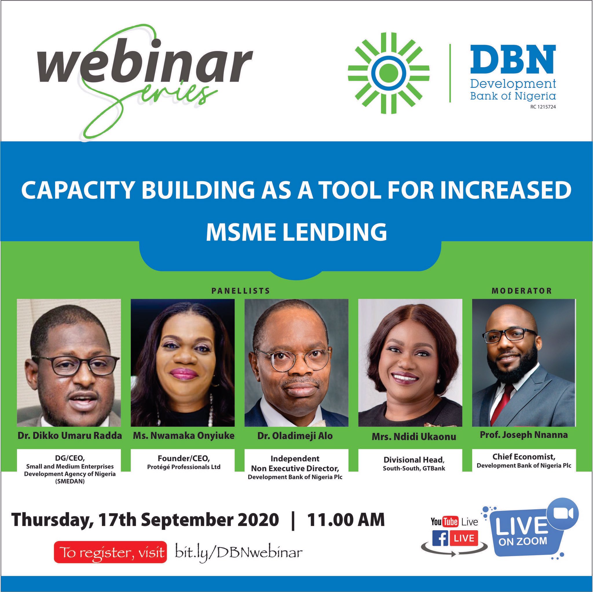 Development Bank of Nigeria Webinar Series - Proshare