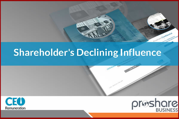 Influence Declining Shareholder's Declining Influence - Proshare