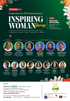 Business Day Celebrating the 19th Anniversary of Inspiring Women Series ...