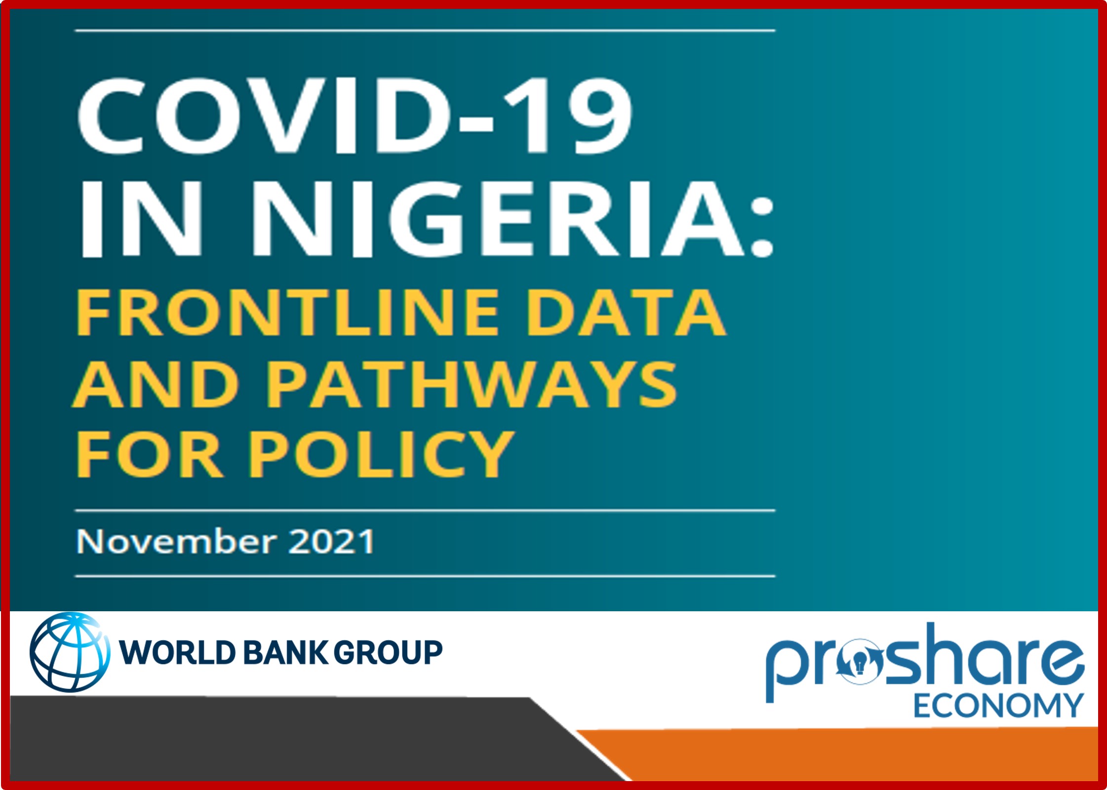COVID-19 Crisis on the Lives and Livelihoods of Nigerian Households ...