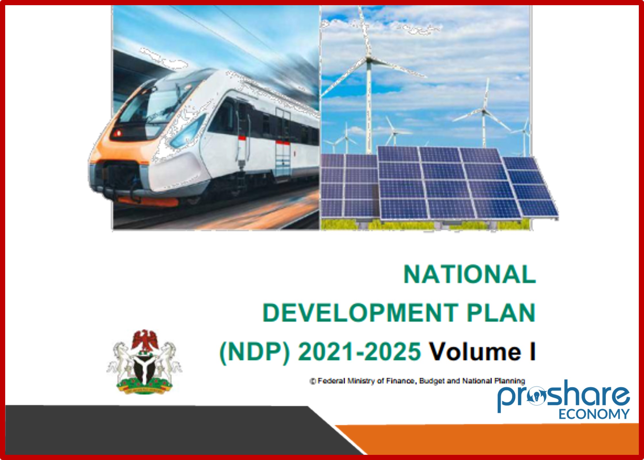 FG Releases National Development Plan 2021-2025 - Proshare